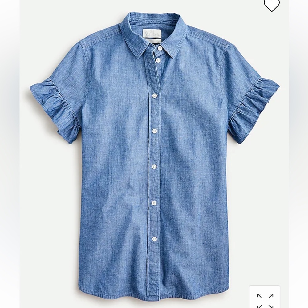 J. Crew Blue Button Down Shirt